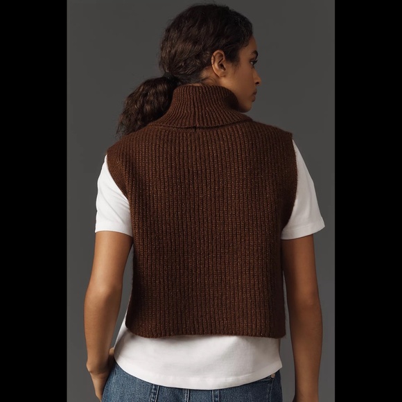 Anthropologie Twofer Sweater Tee - Picture 3 of 16